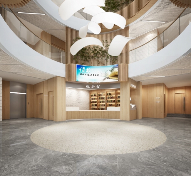 沪北校区图书馆空间改造(建设中)