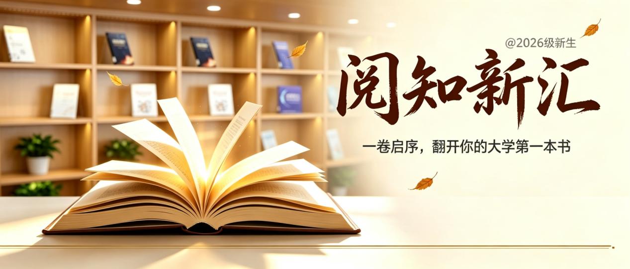 阅知新汇｜一卷启序，翻开你的大学第一本书